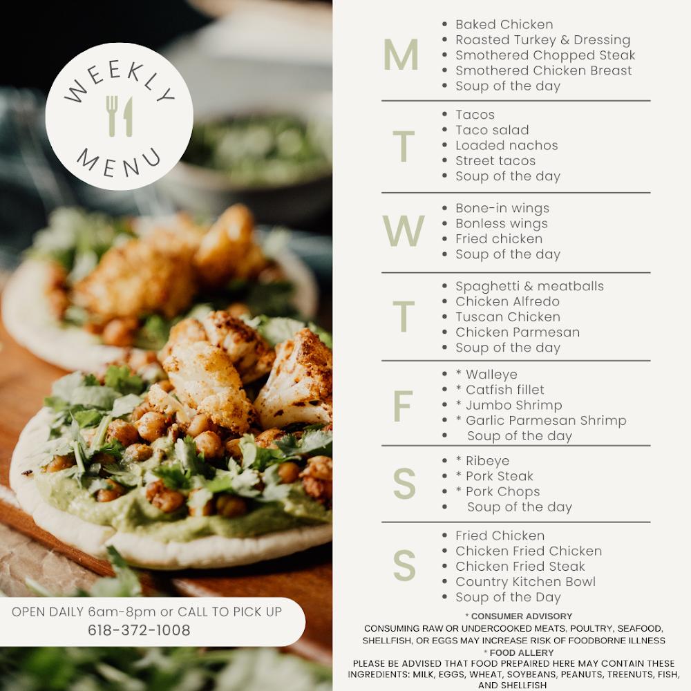 Carmona's Country Kitchen PAGE 1